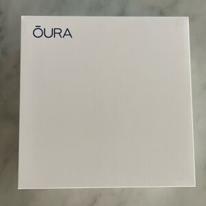 Brand new, unused Gen 3 Heritage Black Oura ring - US size 12